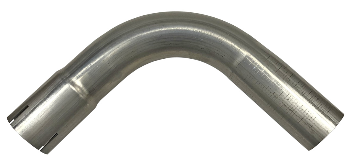 Jetex 90 Degree Tight Exhaust Bend Tubing 2 1/2" Stainless Steel