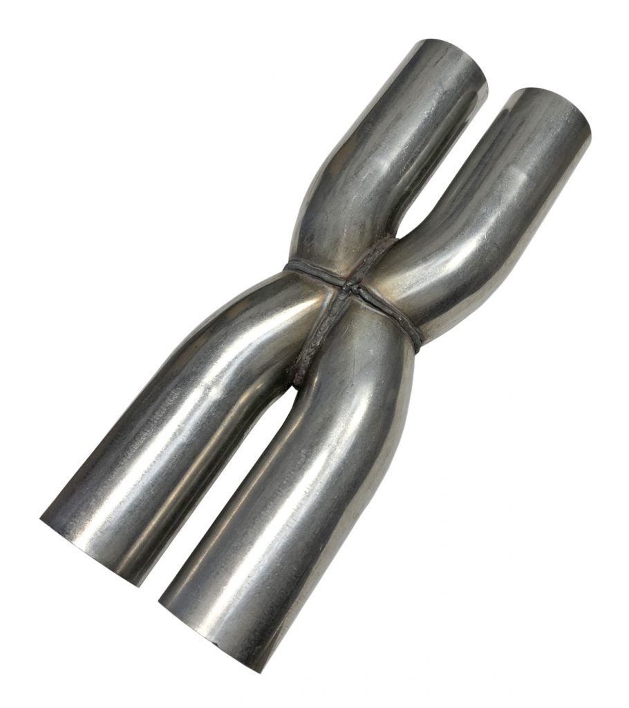 Jetex Exhausts Ltd XPipe [2.5 inch] [stainless steel] 2 x 2.5″ (63.5mm) in / 2 x 2.5″ (63.5mm