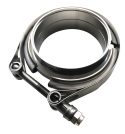 V-Band Clamp Set (includes V-Band and male and female flanges) | 3.5 inch | Stainless Steel